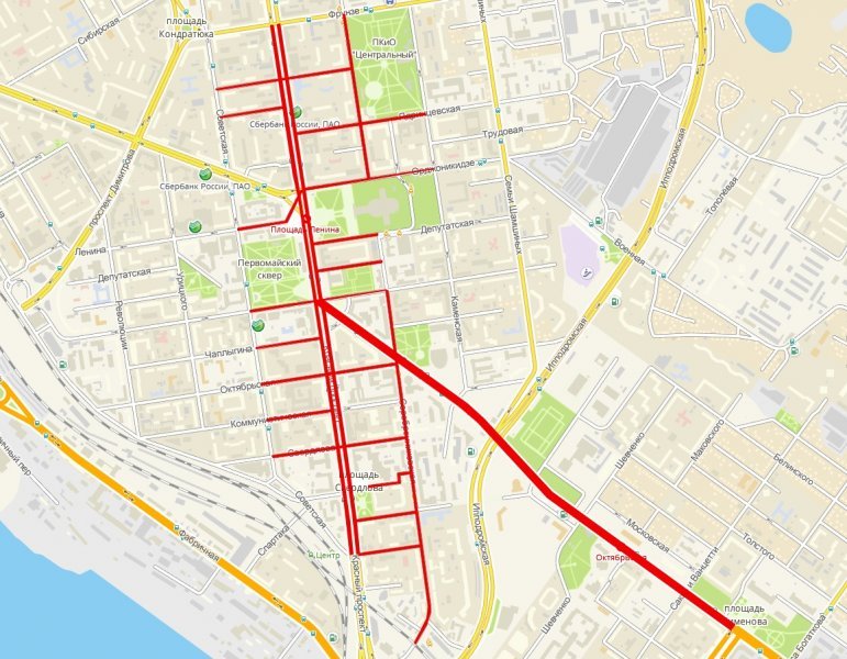 Движение транспорта 9 мая: закрытые улицы, запрет на парковку